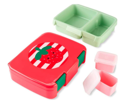 Pojemnik / woreczek na pokarm Skip Hop Pojemnik na lunch ZOO Bento Truskawka